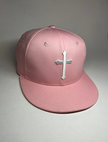 CapCulture Cross SnapBack (Pink)