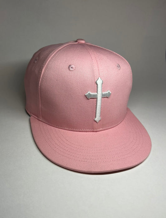 CapCulture Cross SnapBack (Pink)