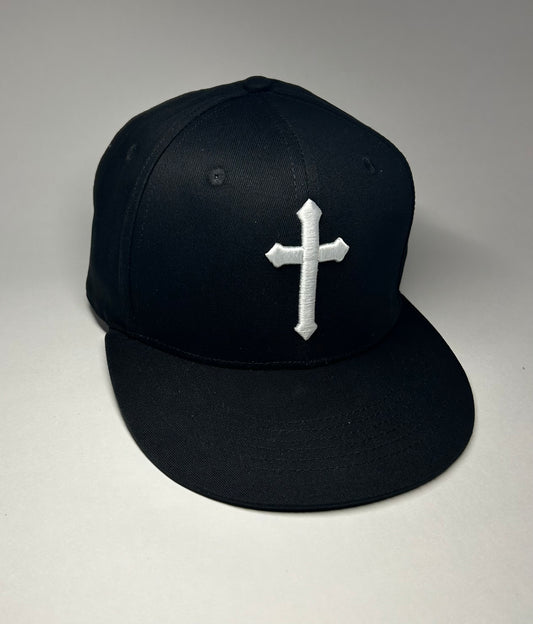 CapCulture Cross SnapBack (Black)